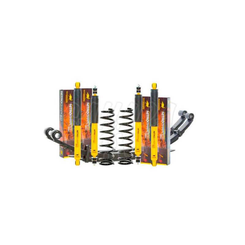 KIT SUSPENSIONES NISSAN NAVARA D40 + 4CM