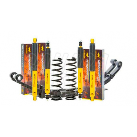 KIT SUSPENSIONES NISSAN NAVARA D40 + 4CM