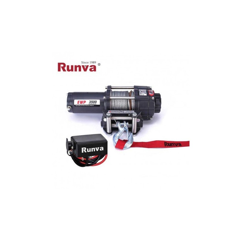 CABRESTANTE EWP3500 - 1588KG, 12V (manual) winch