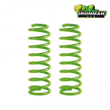 Pareja de muelles traseros Ironman Toyota LC 120 5p / FJ-Cruiser