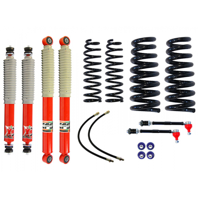 Kit de suspensión reforzada +100mm EFS EXTREME HDT (5 puertas) Nissan Patrol GR Y60