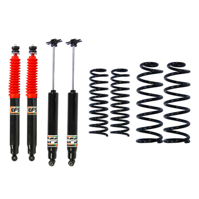 Kit de suspensión reforzada +75mm EFS (5 puertas gasolina) Jeep Wrangler JK