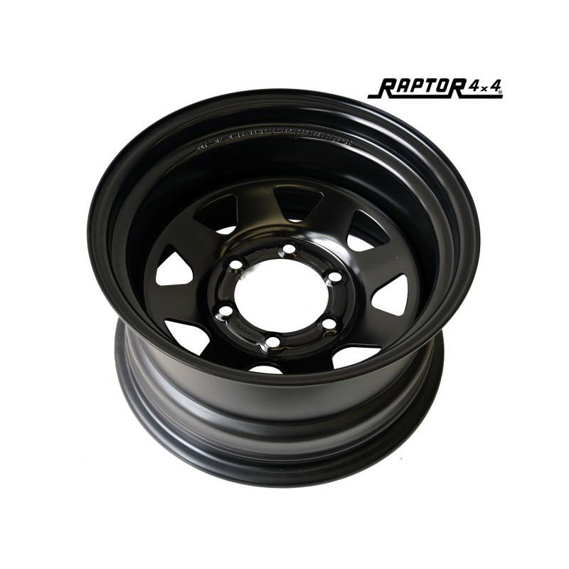 RUEDA RAPTOR 4X4 8X15 ET-30 TOYOTA NISSAN NEGRO