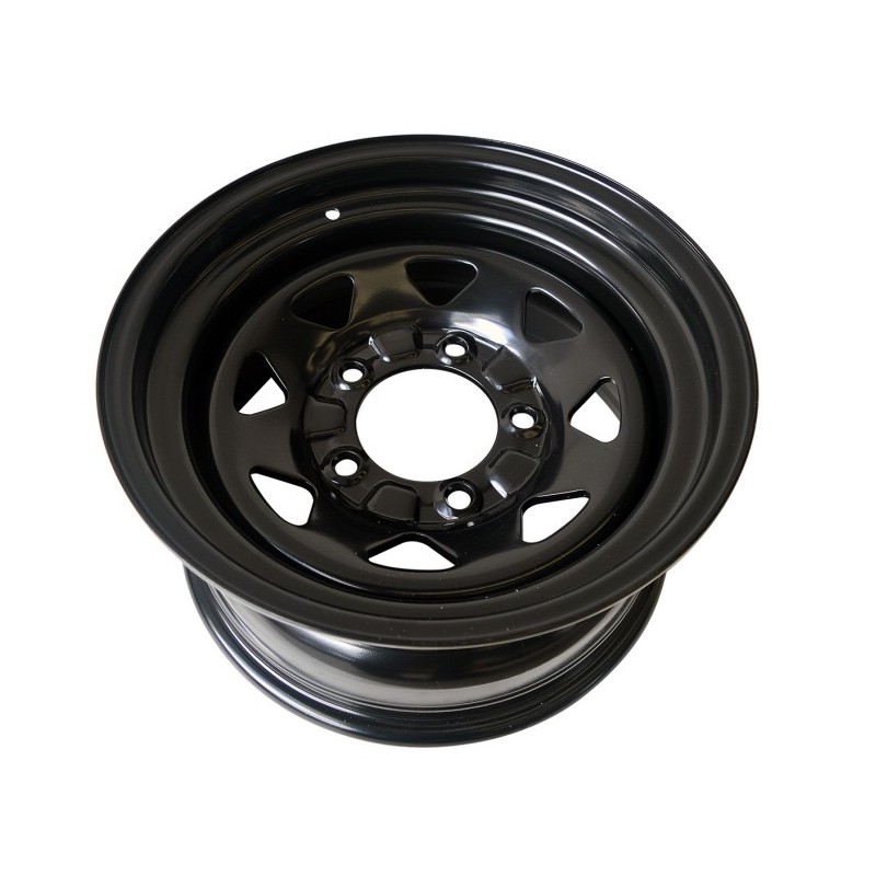 LLANTA ACERO RAPTOR 4X4 8X16 ET 0 NEGRO TOYOTA LC 79