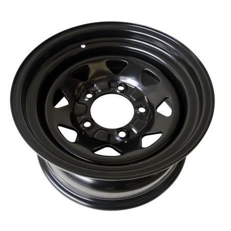 LLANTA ACERO RAPTOR 4X4 8X16 ET 0 NEGRO TOYOTA LC 79