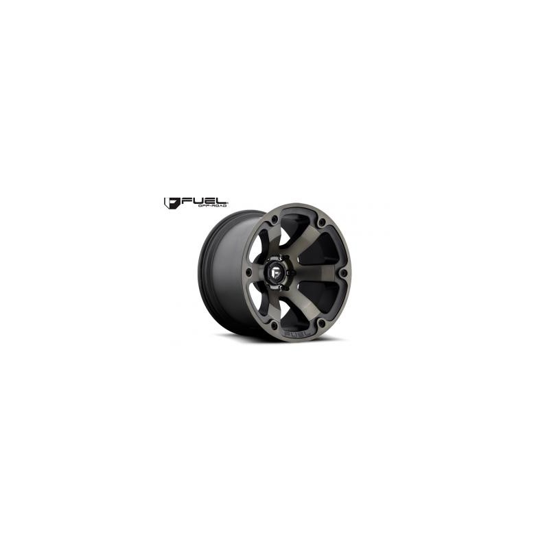 Llantas FUEL BEAST 17x9 ET1 (5x127 B78,10) MBD-MATTE BLK MACH