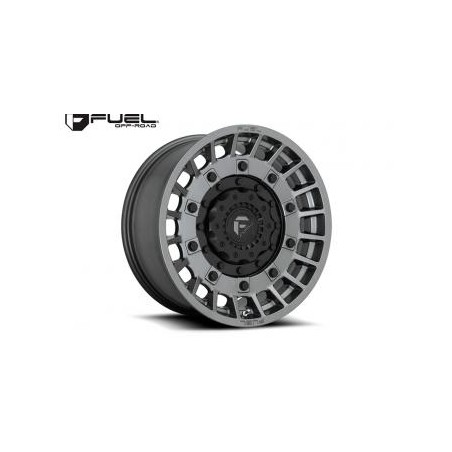 Llantas FUEL MILITIA 17x9 ET1 (5x114,3 5x127 B78,10) GDB-Matte GUN BLK