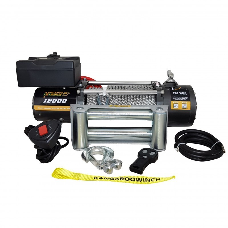 CABRESTANTE 12K (5443KG / CABLE ACERO) KANGAROOWINCH
