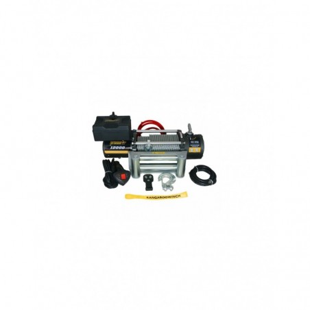 CABRESTANTE 12K (5443KG / CABLE ACERO) 24V KANGAROOWINCH