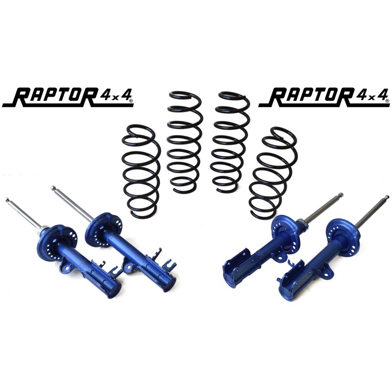 KIT DE SUSPENSION COMPLETO JEEP RENEGADE + 4CM  RAPTOR 4X4
