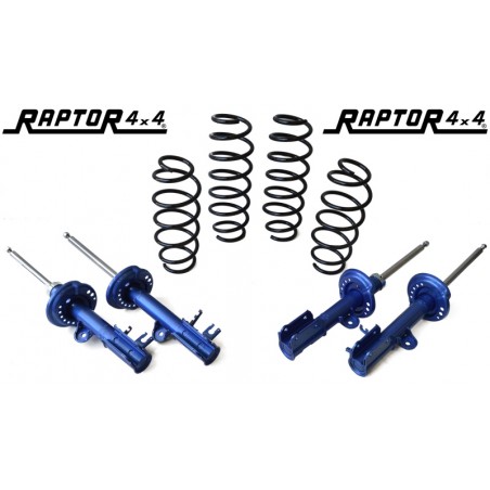 KIT DE SUSPENSION COMPLETO JEEP RENEGADE + 4CM  RAPTOR 4X4
