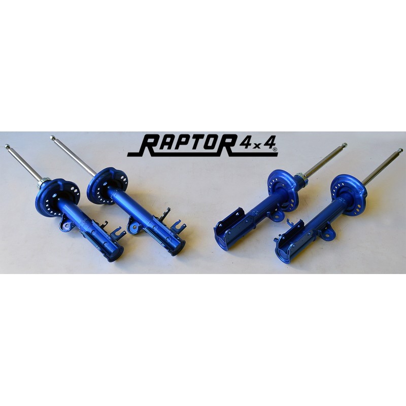 KIT DE 4 AMORTIGUADORES RAPTOR 4X4 JEEP RENEGADE