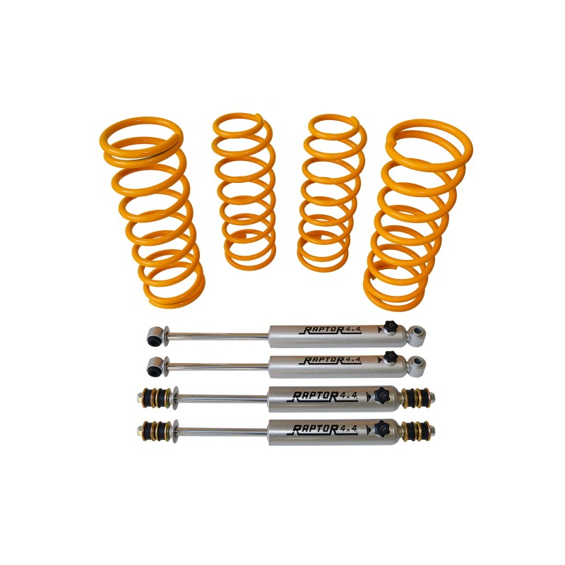 KIT DE ELEVACIÓN DE SUSPENSIÓN PLATINO DE +5CM LARGO