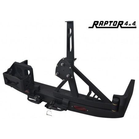 PARACHOQUES TRASERO CUADRADO CON PORTA NEUMATICOS Y JERRY CANRID PATROL Y61