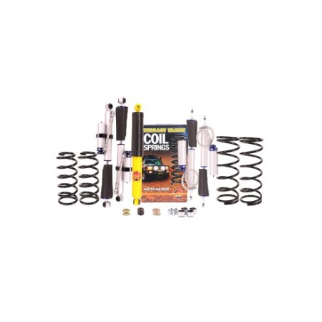 Kit de suspensión completo reforzado +20 / 40mm (botella separada) Nissan Patrol gr Y60 (3 puertas) - Terrain Tamer