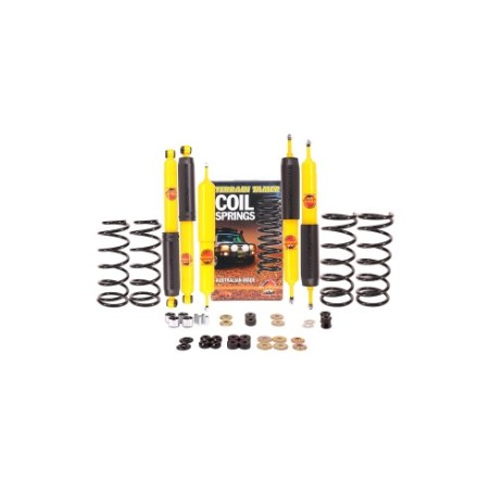 Kit de suspensión completo reforzado +20 / 40mm Nissan Patrol gr Y60 (5 puertas) - Terrain Tamer