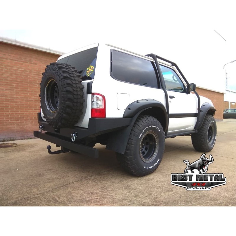 PARAGOLPES METÁLICO NISSAN PATROL GR Y61 TRASERO (M1)