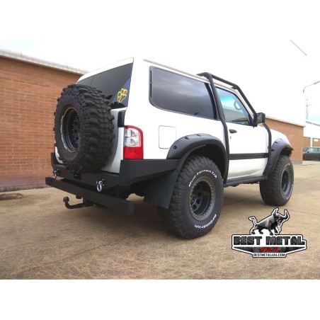 PARAGOLPES METÁLICO NISSAN PATROL GR Y61 TRASERO (M1)