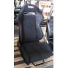 ASIENTO DEPORTIVO TYREX TEJIDO NEGRO