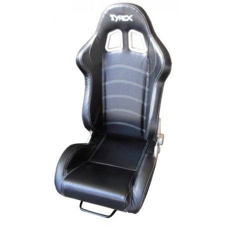 ASIENTO DEPORTIVO TYREX CUERO TOTAL NEGRO
